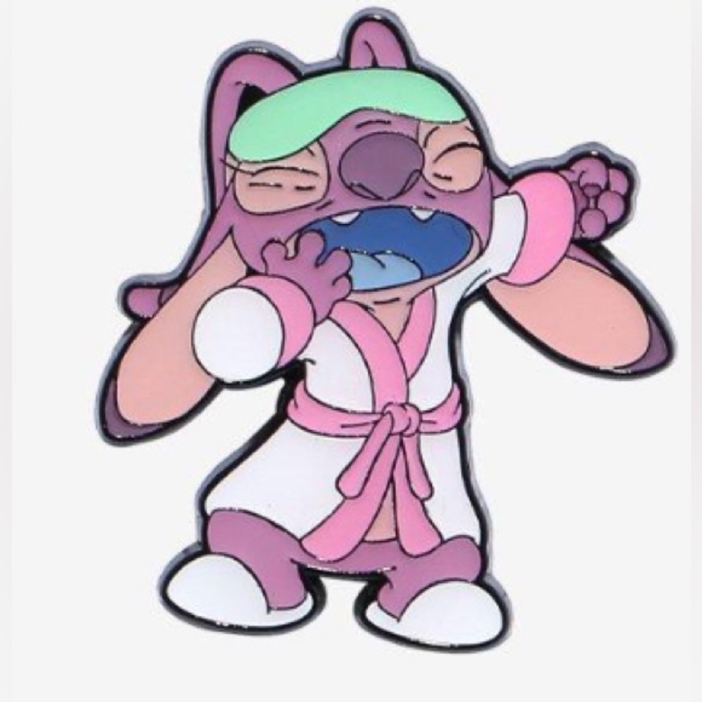 Loungefly Disney lilo & stitch Angel Enamel Pin blind box mystery Pin (Opened)